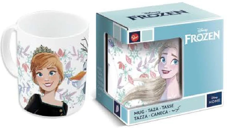 Disney Jégvarázs Snowy Tale porcelán bögre 325 ml (11 oz) Díszdobozban