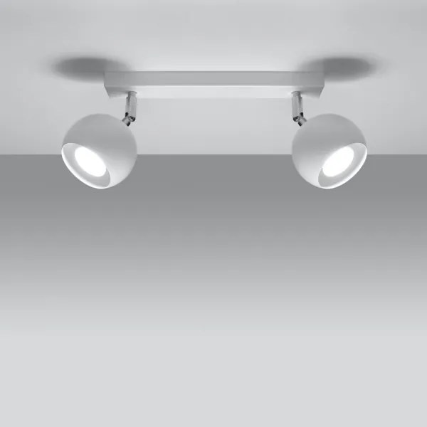 Sollux SL.0438 - Mennyezeti spotlámpa OCULARE 2xGU10/10W/230V