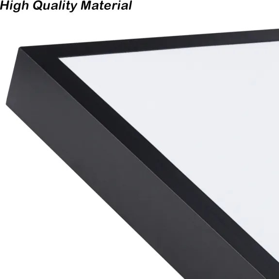 Brilagi -LED Fürdőszobai mennyezeti lámpatest FRAME LED/96W/230V 120x60 cm IP44 fekete