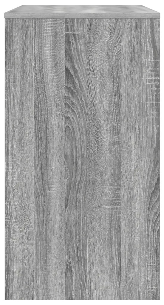 vidaXL Asztal fiókkal Szürke Sonoma 77,5 x 43 x 79 cm Faanyag