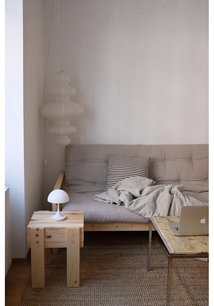 Bézs kinyitható kanapé 205 cm Knob – Karup Design