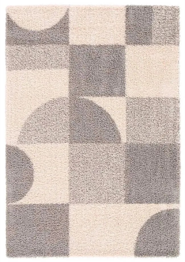 Szürke-bézs szőnyeg 60x110 cm Tyler – douceur d'intérieur