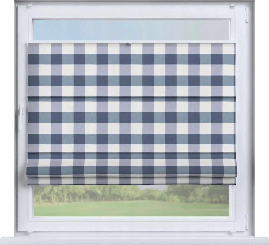 Dekoria Római Szicília pliszírozott roló 40x40 kék árnyalatok