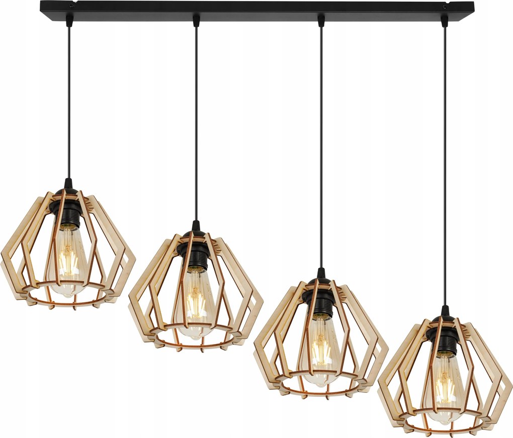 Mennyezeti Lámpa Lógó Csillár Fa Modern Boho Étkező