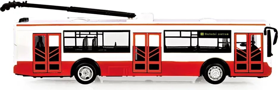 RAPPA Trolibusz cseh megállókkal - 28 cm - Rappa