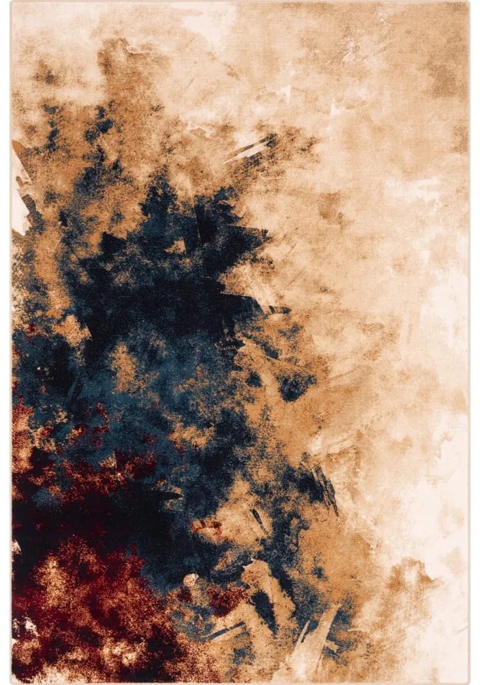 Gyapjú szőnyeg 200x300 cm Burst dark beige – Agnella