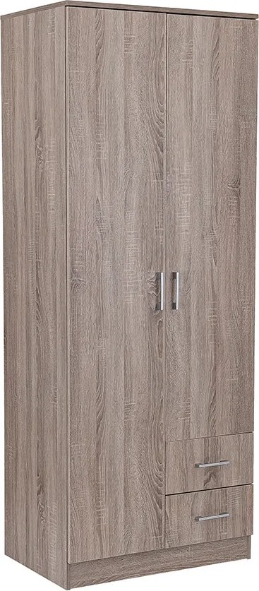 Miami gardróbszekrény 80x205 cm yorki tölgy-yorki tölgy