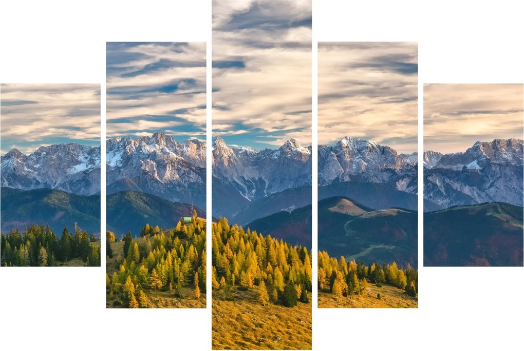 Kép - hegyi panoráma (150x105 cm)
