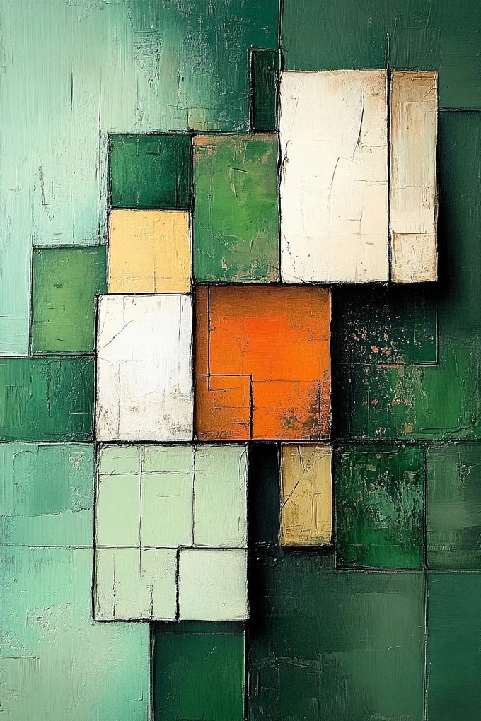 Canvas Vászonkép Absztrakt 3D Szerkezet Geometria Textúra 40x60