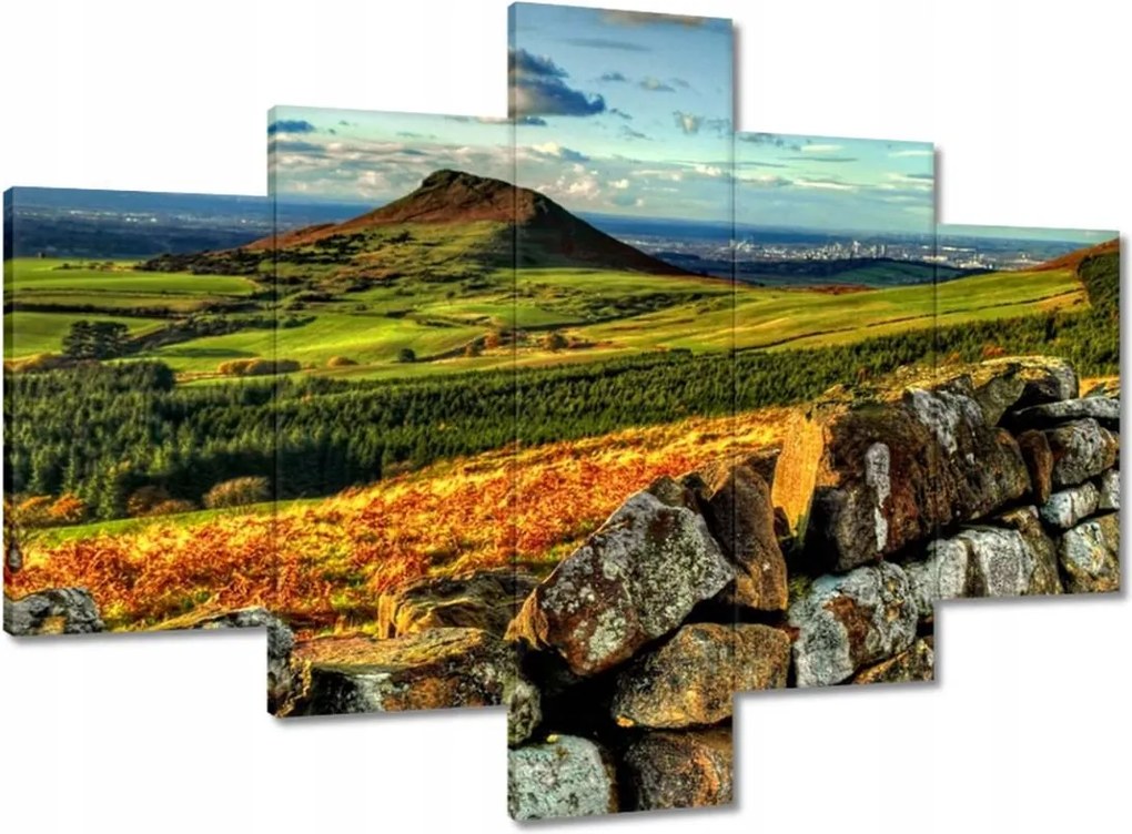 Festmények 100x70 Hegyi tájkép