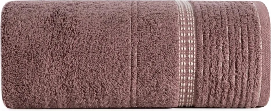 Elegáns fürdőlepedő Eko stílus barna 70X140 súly 450