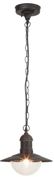 Rabalux 8717 - Kültéri függeszték OSLO1xE27/60W fekete IP44