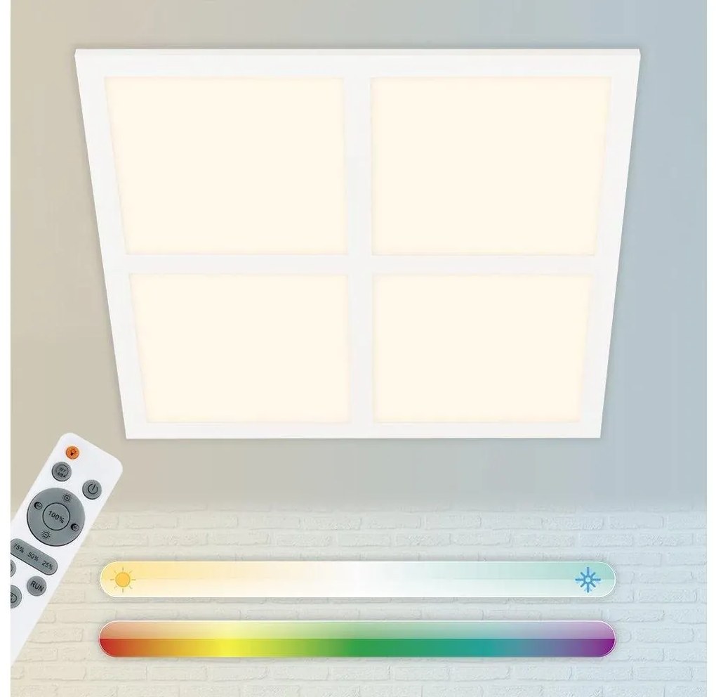 Briloner 7387-016 - LED RGBW dimmelhető mennyezeti lámpa LED/24W/230V + DO