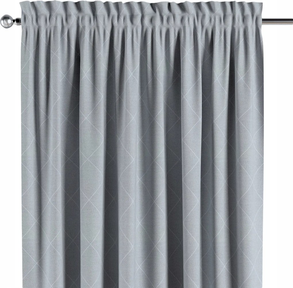 Dekoria Csatornafüggöny frufruval 1 db 130x260cm fekete