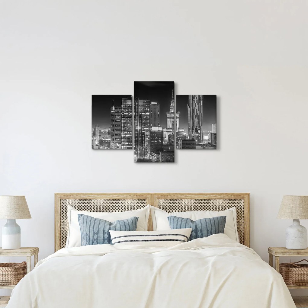 Kép - Fekete-fehér New York (90x60 cm)