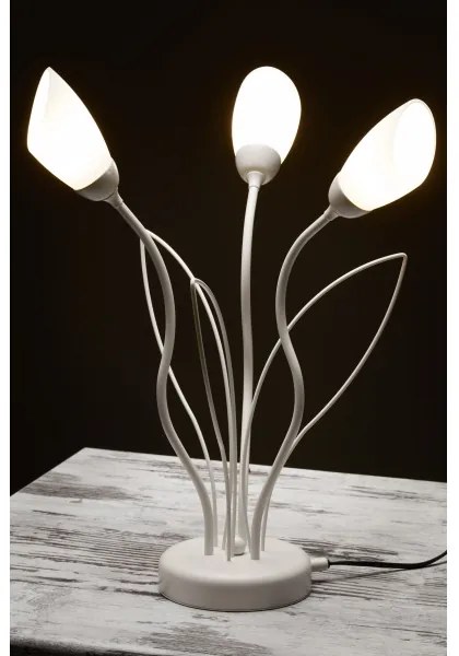 Jupiter 2060 - Asztali lámpa GLORIOSA 3xG9/14W/230V krémszínű