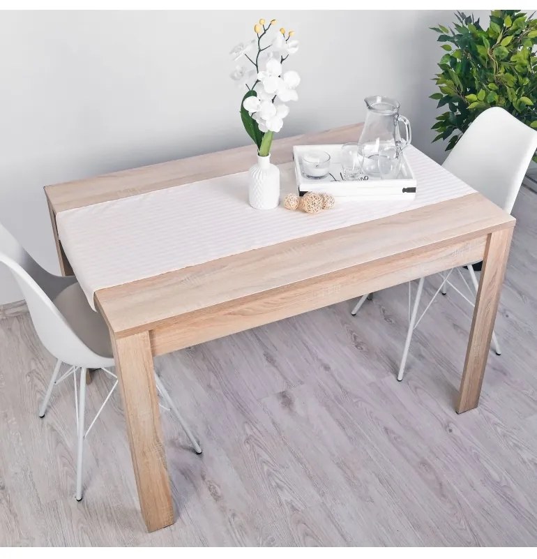 EMI Damal krémszínű asztalterítő 34x180 cm
