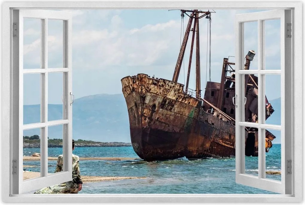 Poszterek 120x80 Tengerészet Tengeri hajók