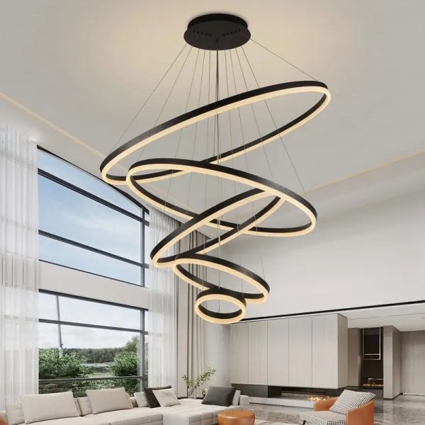 LED állítható fényerejű csillár kábellel LED/210W/230V 3000-6500K + DO