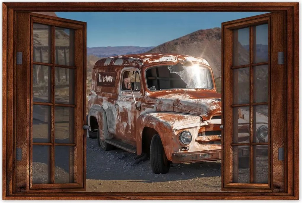 Poszterek 60x40 Rost Style Old Car