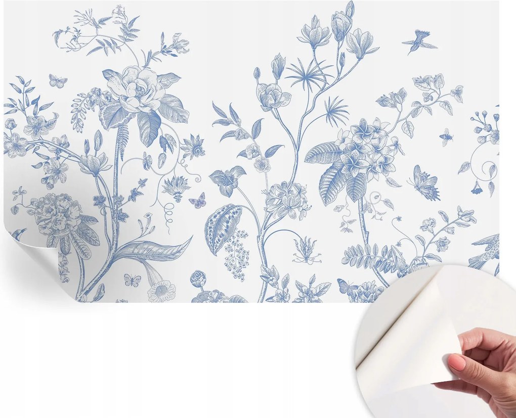 Fotótapéta Fali tapéta Hálószobába és Nappaliba Virágmintás 416x254 cm