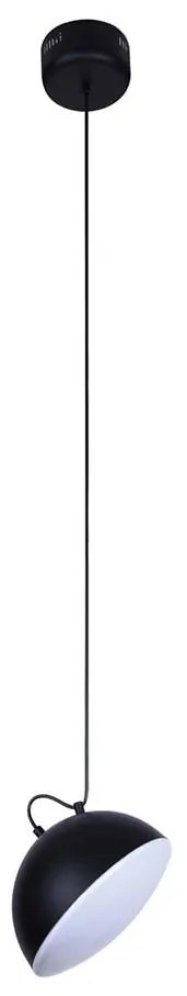 Klausen 142022 - LED Csillár zsinóron CROWD LED/20W/230V fekete