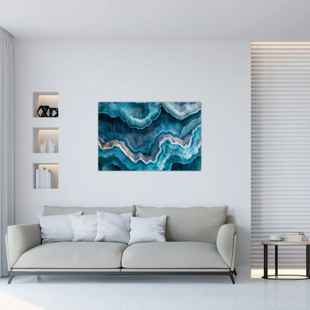 Kép - Akvamarin részlet (90x60 cm)