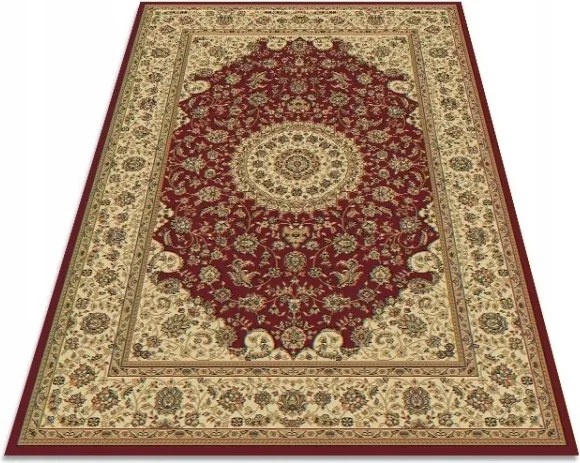 Klasszikus Szőnyeg Nappaliba Venezia Bordó 160X230