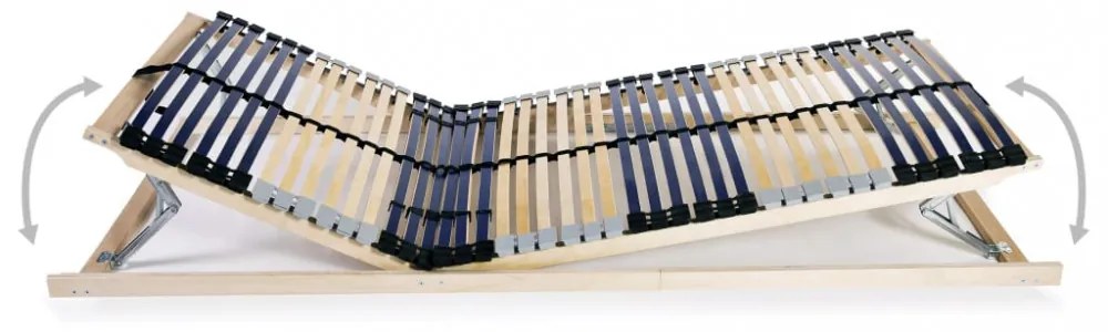 2 db 7 zónás 42 léces ágyrács 80 x 200 cm