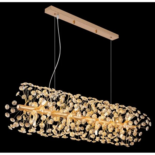 Globo 64135H4 - LED kábelcsillár KATRINA 12xG9/3,5W/230V arany