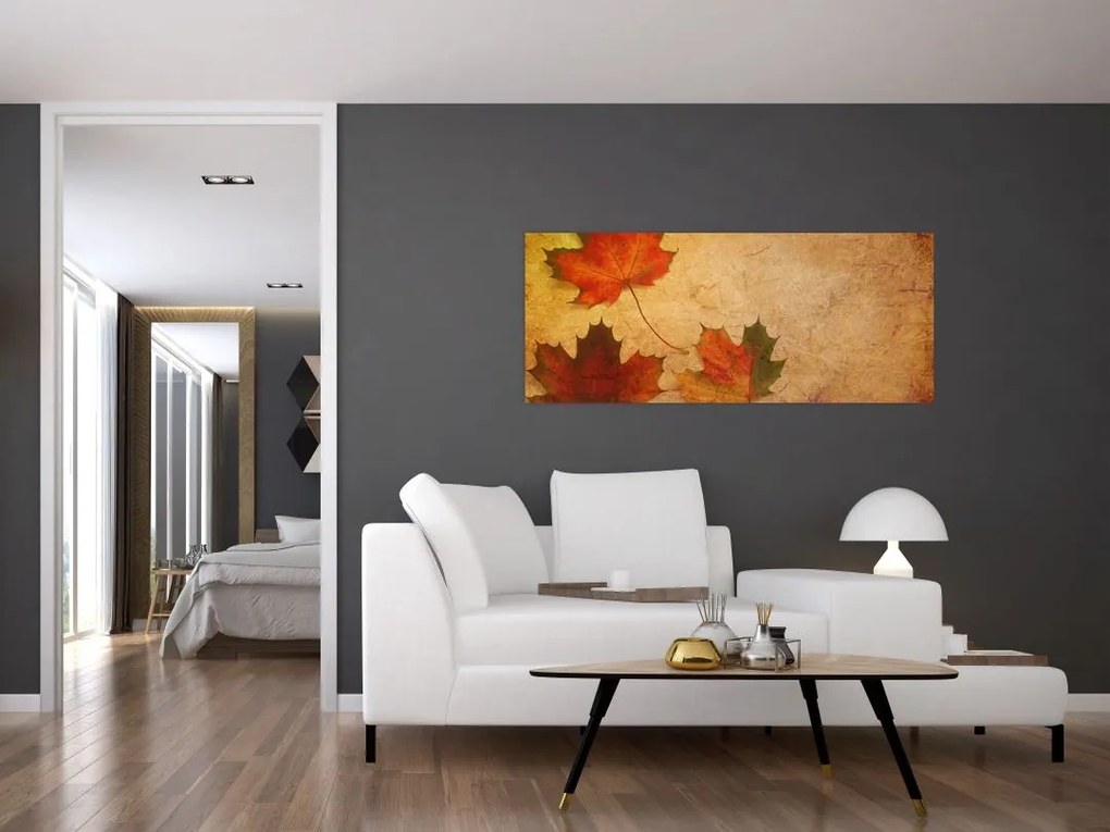 Őszi motívumú kép (120x50 cm)