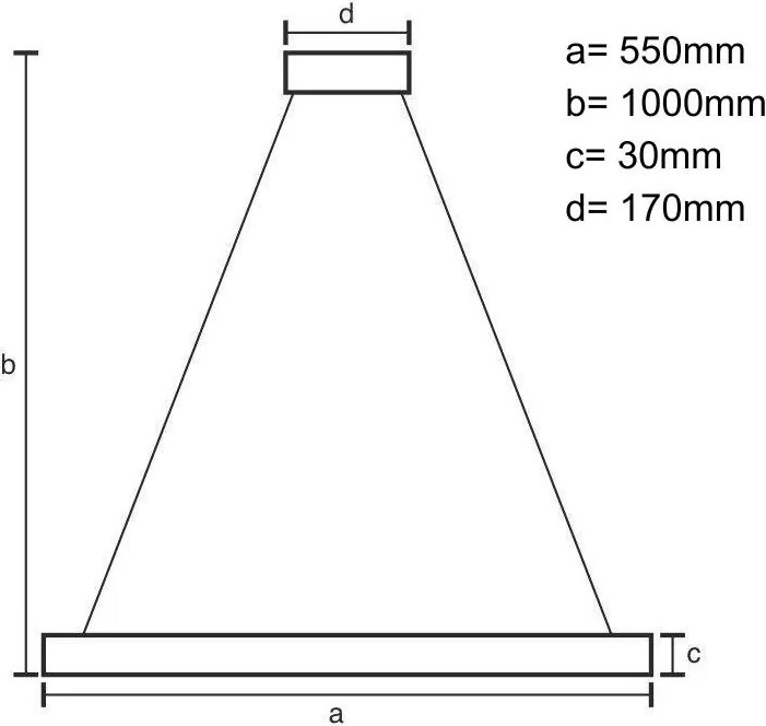 NEDES J4303-S Modern Led Függesztett Lámpa IP20