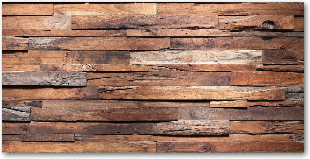 Konyhai panel Fa fal 140x70 cm Ragasztó