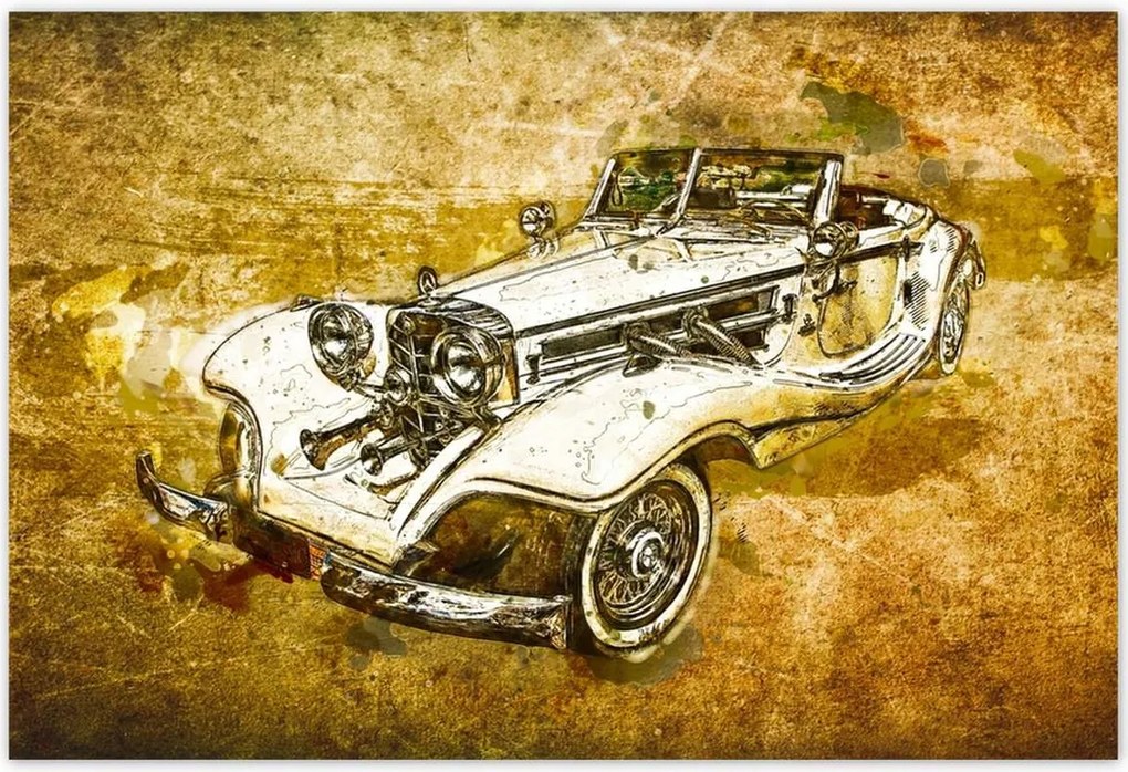 Poszterek 185x125 Antik autó