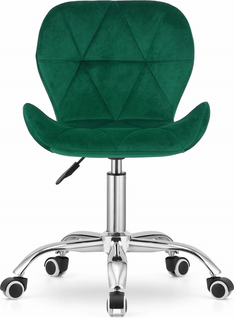 AKCIÓ Zöld irodai szék AVOLA VELVET II. minőség