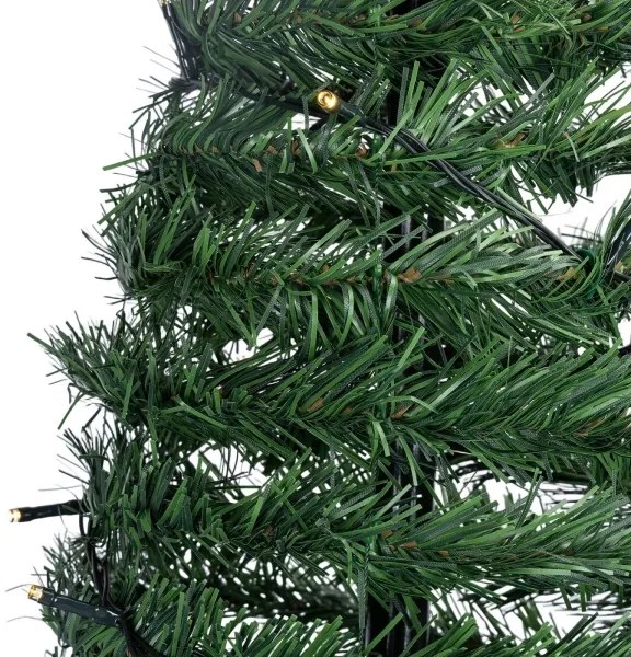 Aigostar - LED kültéri karácsonyfa 100xLED/230V 1,5 m IP44 zöld meleg fehér