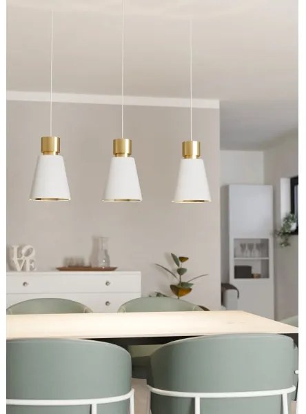 Eglo 900377 - Csillár zsinóron AGLIENTINA 3xE27/40W/230V