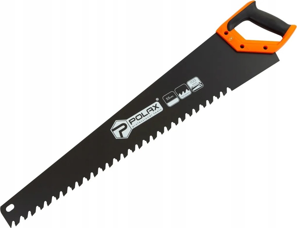 Kézifűrész pórusbetonhoz 700mm teflon bevonattal Polax