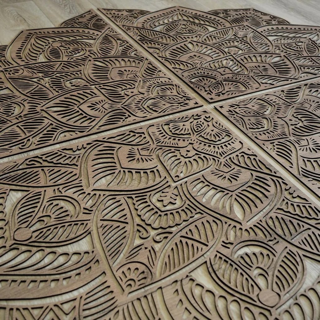 DUBLEZ | Túlméretezett fa mandala a falra