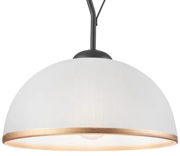 Csillár rúdon RETRO 1xE27/60W/230V antracit