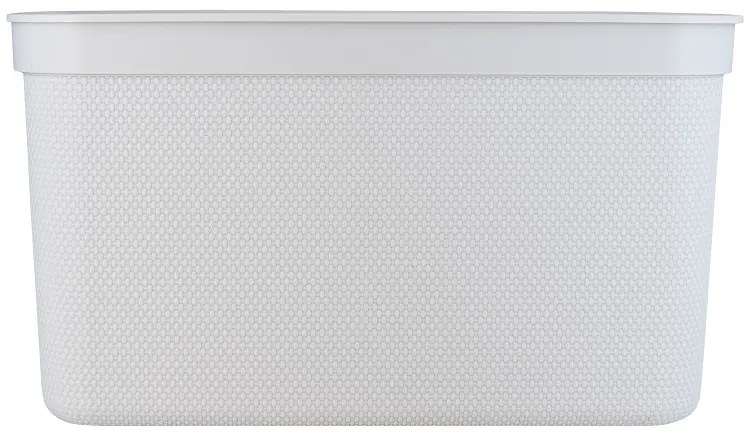 ROTHO JIVE DECO MŰANYAG TÁROLÓ DOBOZ, 16L - FEHÉR (Méret:)