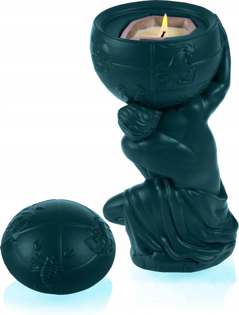 Dekoratív gyertyatartó Atlas 3D gyertyákhoz