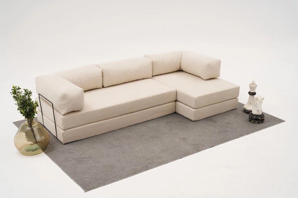 Sarokkanapé Comfort - Krém