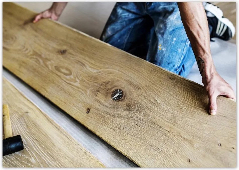 Poszterek A4 Szint Fa padló összeszerelése