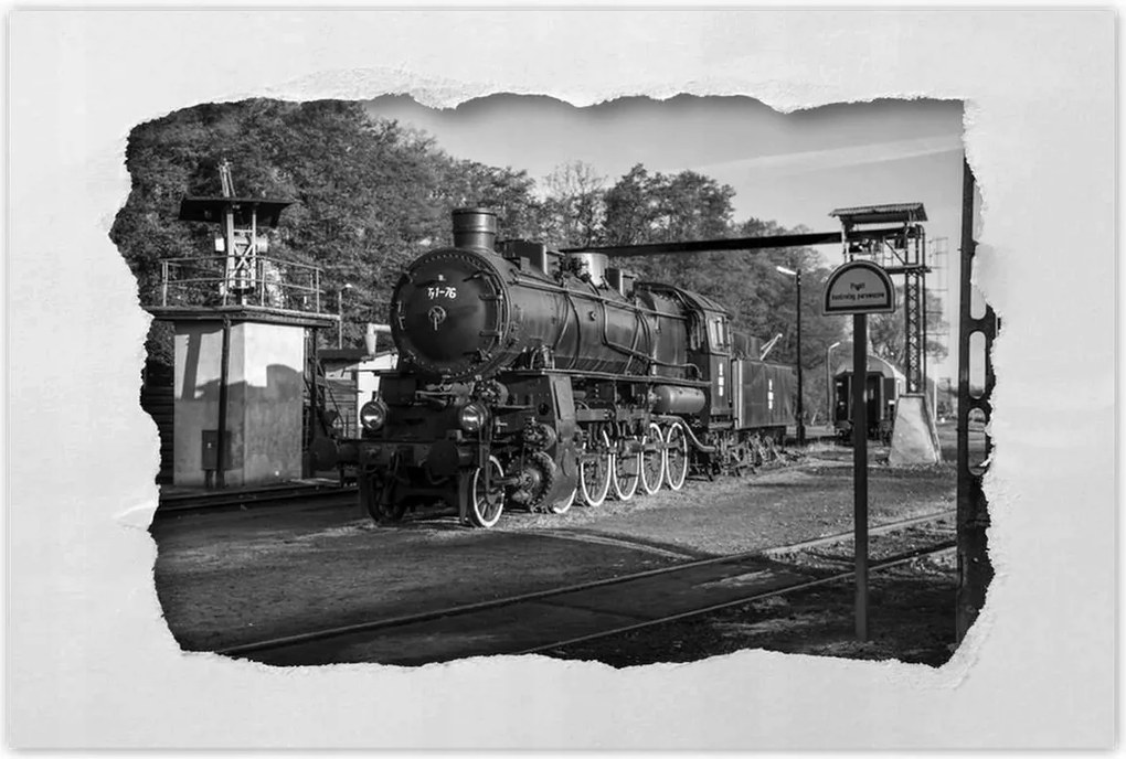 Poszterek 90x60 Gőzmozdony Wolsztynból