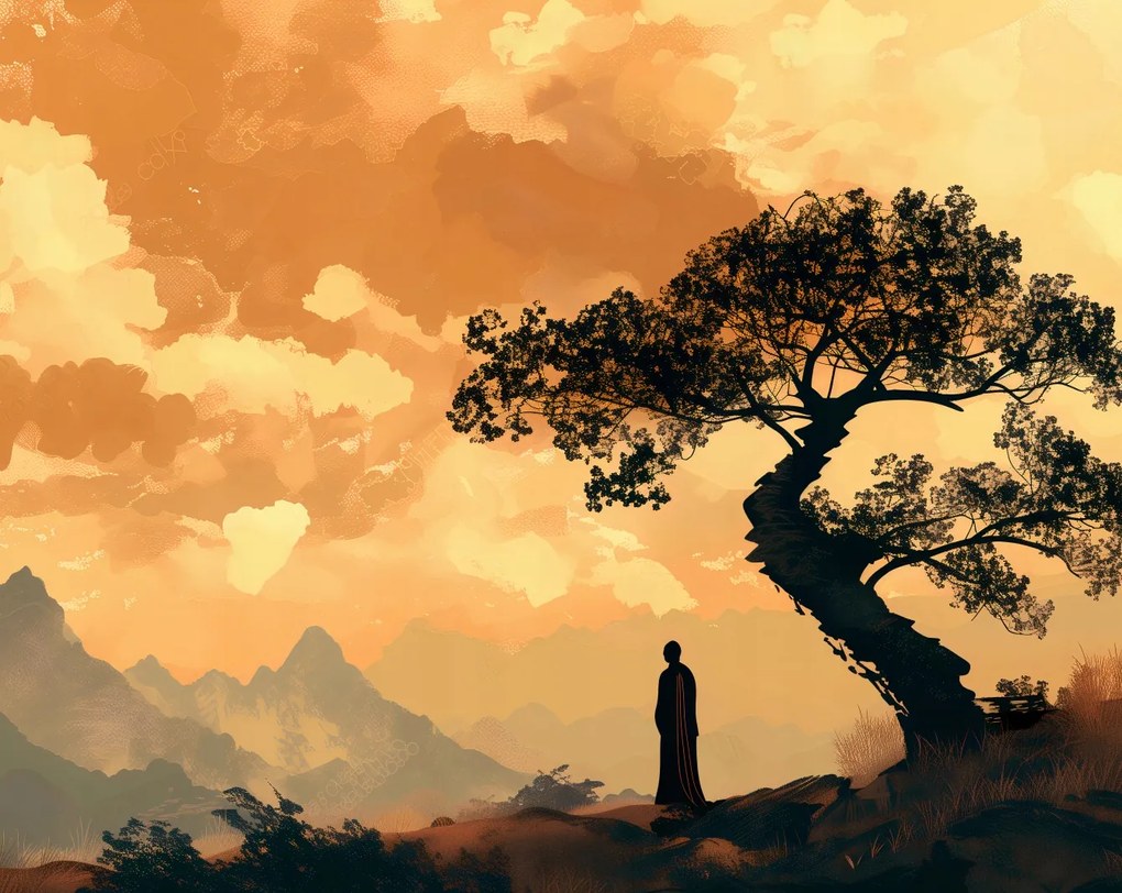 Poszter 76x60,5cm Zen