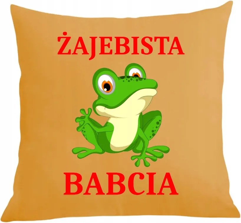 Párna párnahuzat Békás Nagymama Nap Ajándék