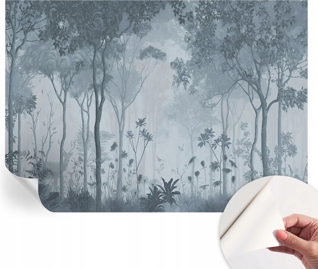 Öntapadós Dekoratív Fotótapéta Hálószobába Erdő misztikus 208x146 cm