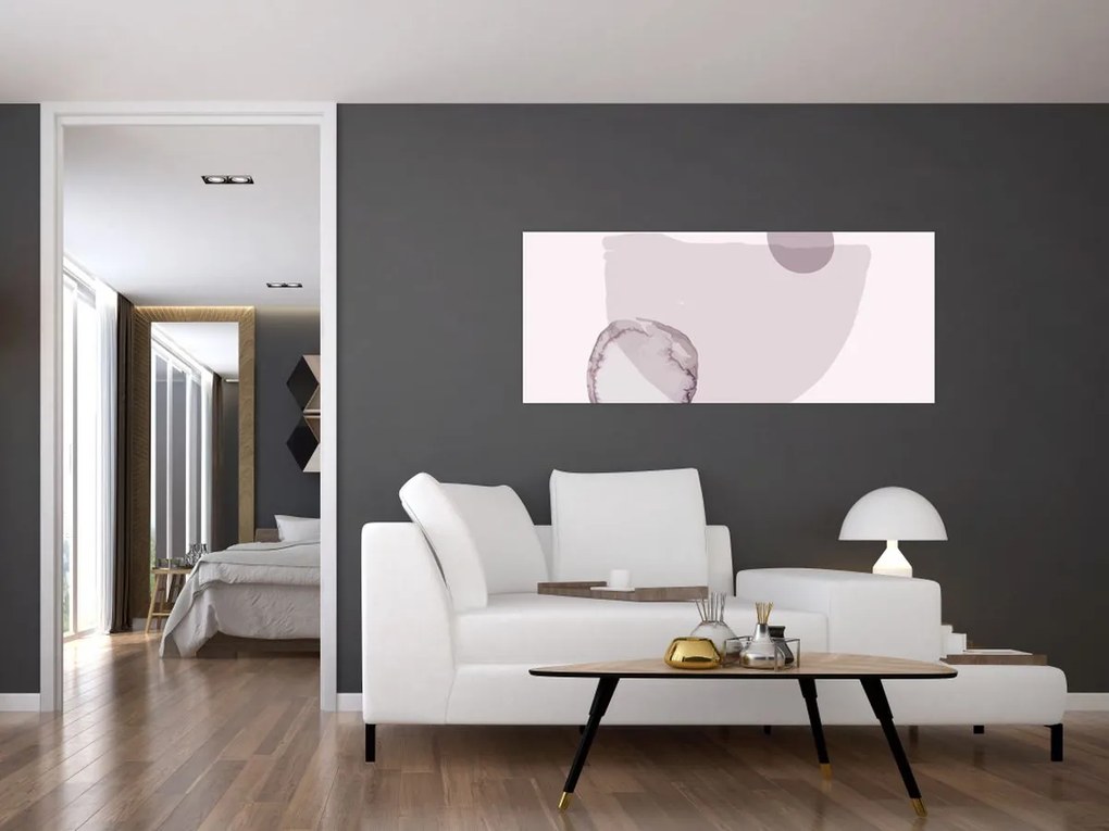 Kép - Lila minimalizmus N⁰2 (120x50 cm)