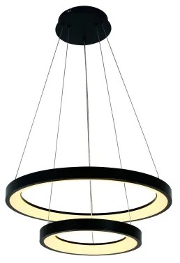 Brilagi - LED dimmelhető kábeles függeszték FALCON SLIM LED/68W/230V átm. 50 cm fekete +DO